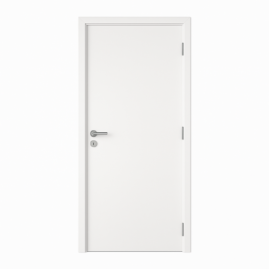 Puerta Hausar Foil De Pvc Blanco Liso 80-200 Tab10